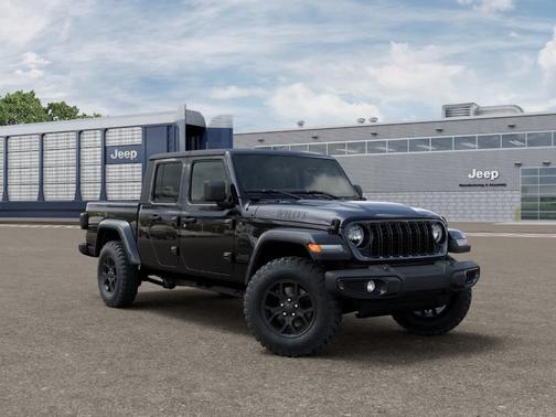 Black 2026 Jeep Gladiator Sport