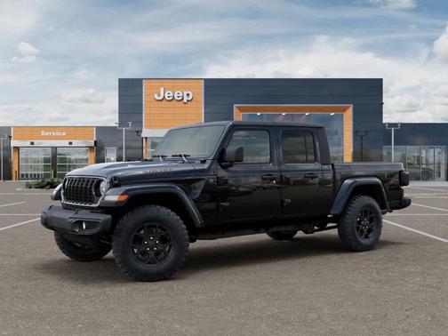 Black 2026 Jeep Gladiator Sport