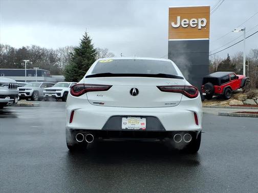 Platinum White Pearl 2023 Acura TLX Type S w/Performance Tire