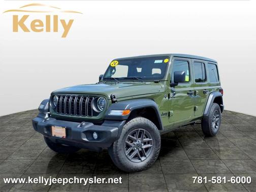 Sarge Green Clearcoat 2024 Jeep Wrangler Sport