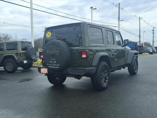 Sarge Green Clearcoat 2024 Jeep Wrangler Sport