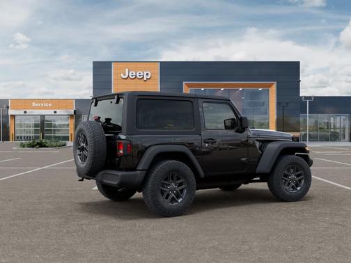 Black 2026 Jeep Wrangler Sport