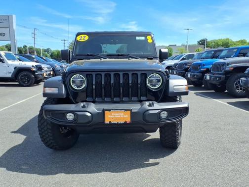 Black Clearcoat 2022 Jeep Wrangler Sport