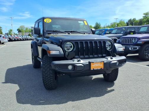 Black Clearcoat 2022 Jeep Wrangler Sport