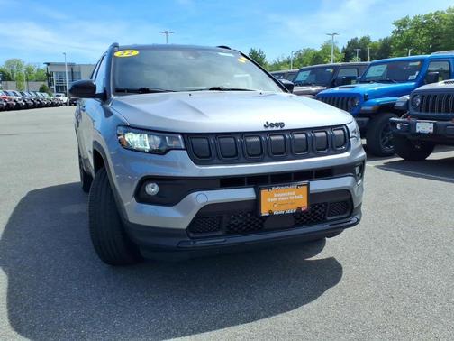Billet Silver Metallic Clearcoat 2022 Jeep Compass Altitude