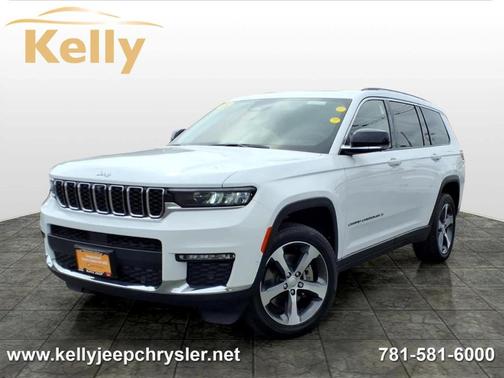 Bright White Clearcoat 2023 Jeep Grand Cherokee L Limited