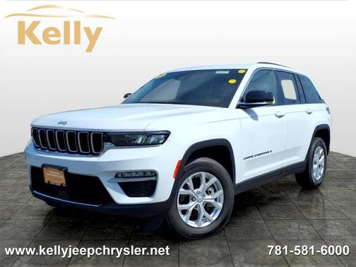 Bright White Clearcoat 2023 Jeep Grand Cherokee Limited