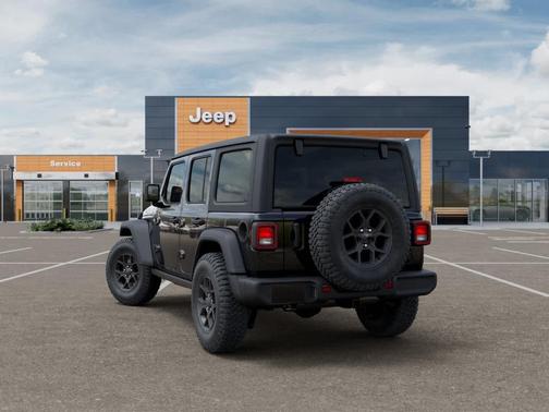 Black 2026 Jeep Wrangler Sport