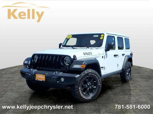 Bright White Clearcoat 2022 Jeep Wrangler Unlimited Sport