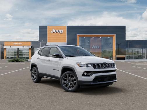 Bright White 2026 Jeep Compass Limited