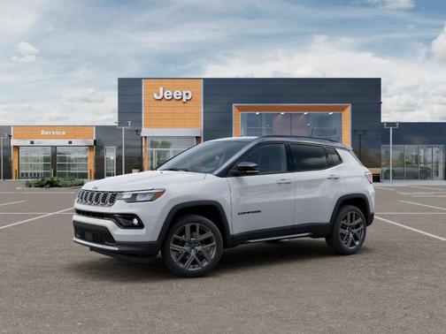 Bright White 2026 Jeep Compass Limited