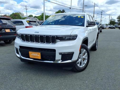 Bright White Clearcoat 2023 Jeep Grand Cherokee L Limited
