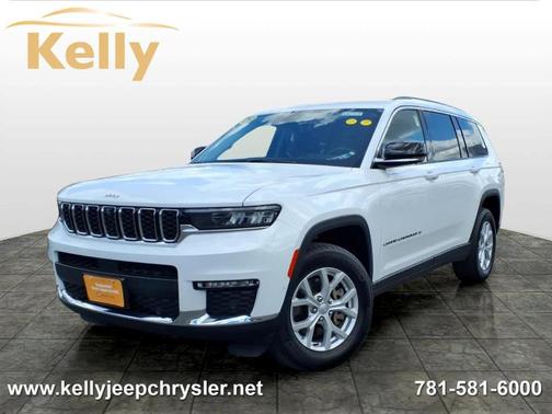 Bright White Clearcoat 2023 Jeep Grand Cherokee L Limited