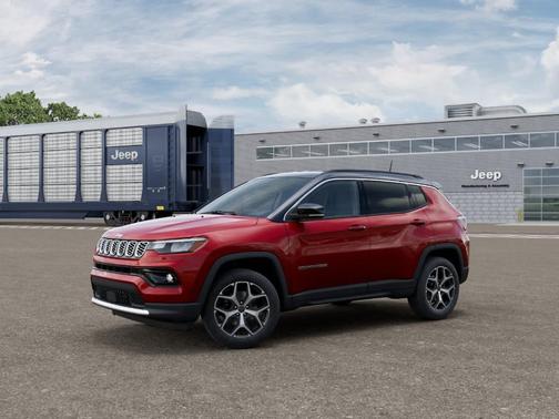 Red 2026 Jeep Compass Limited