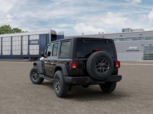 Black 2026 Jeep Wrangler Sport