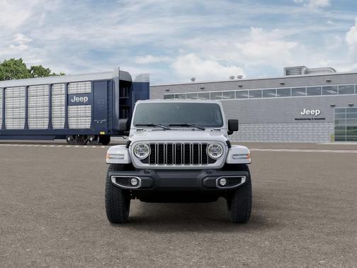 Bright White 2026 Jeep Wrangler Sahara
