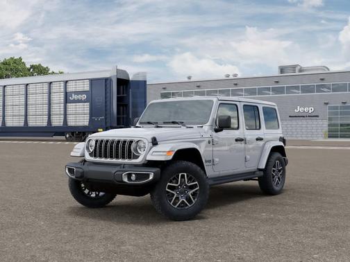 Bright White 2026 Jeep Wrangler Sahara