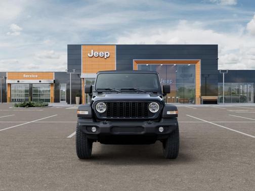 Black 2026 Jeep Wrangler Sport