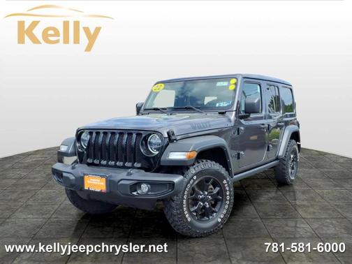 Granite Crystal Clearcoat Metallic 2022 Jeep Wrangler Unlimited Sport