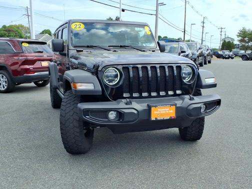 Granite Crystal Clearcoat Metallic 2022 Jeep Wrangler Unlimited Sport