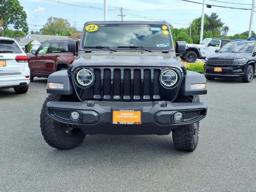 Granite Crystal Clearcoat Metallic 2022 Jeep Wrangler Unlimited Sport