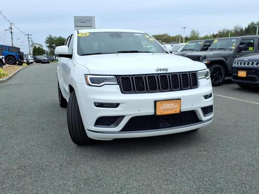 Bright White Clearcoat 2020 Jeep Grand Cherokee High Altitude