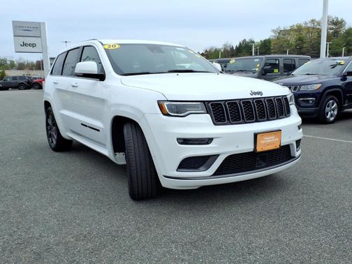 Bright White Clearcoat 2020 Jeep Grand Cherokee High Altitude