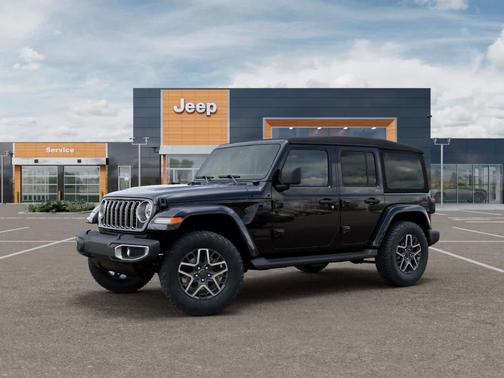 Black 2026 Jeep Wrangler Sahara
