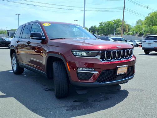 Velvet Red Pearlcoat 2023 Jeep Grand Cherokee Limited