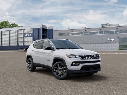Bright White 2026 Jeep Compass Limited