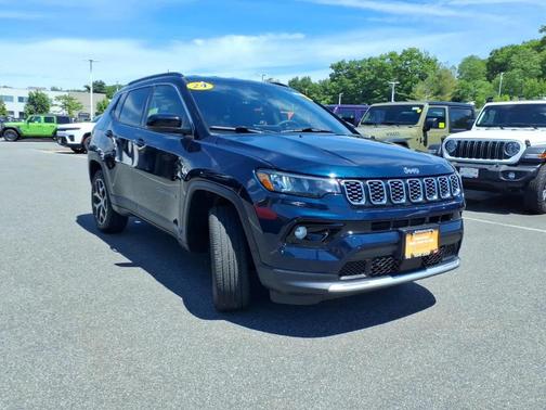 Fathom Blue Pearlcoat 2024 Jeep Compass Limited