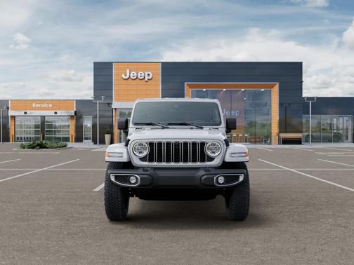 Bright White 2026 Jeep Wrangler Sahara