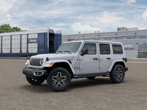Bright White 2026 Jeep Wrangler Sahara