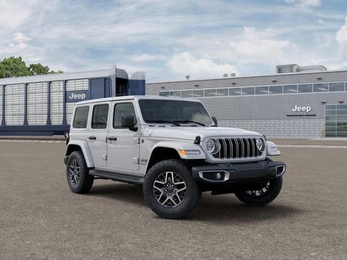 Bright White 2026 Jeep Wrangler Sahara