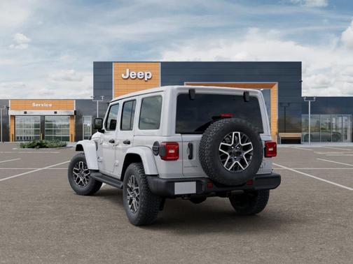 Bright White 2026 Jeep Wrangler Sahara
