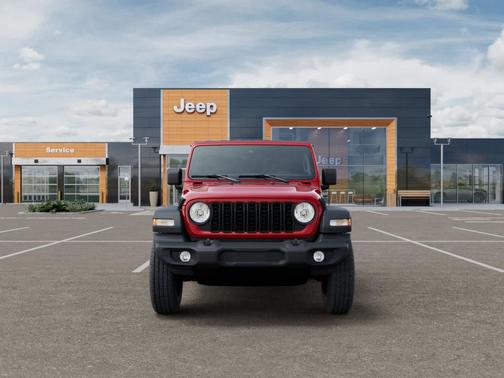 Firecracker Red 2026 Jeep Wrangler Sport