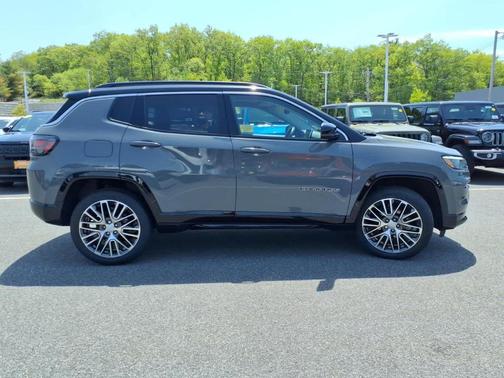 Sting Gray Clearcoat 2022 Jeep Compass Limited