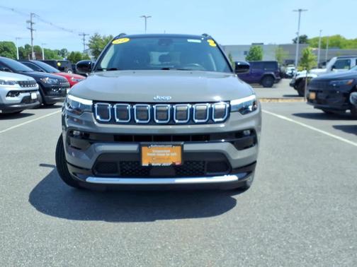Sting Gray Clearcoat 2022 Jeep Compass Limited