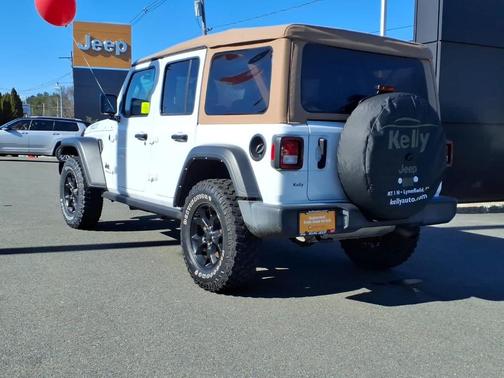Bright White Clearcoat 2022 Jeep Wrangler Unlimited Sport