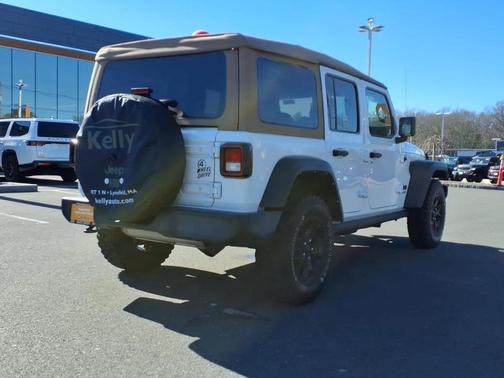 Bright White Clearcoat 2022 Jeep Wrangler Unlimited Sport