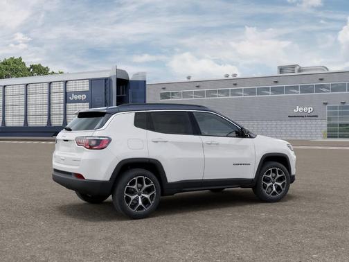 Bright White 2026 Jeep Compass Limited