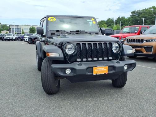 Black Clearcoat 2022 Jeep Wrangler Sport