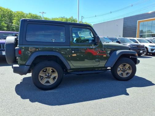 Sarge Green Clearcoat 2022 Jeep Wrangler Sport