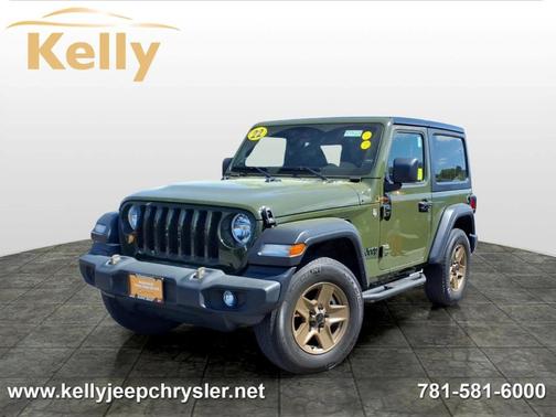 Sarge Green Clearcoat 2022 Jeep Wrangler Sport