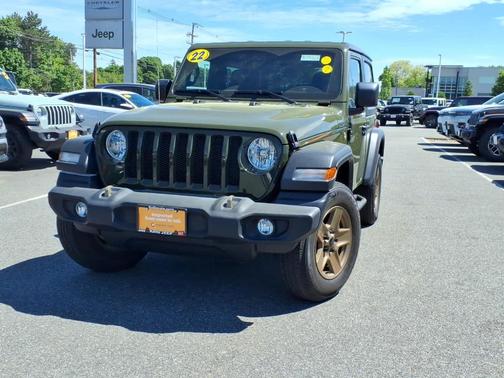 Sarge Green Clearcoat 2022 Jeep Wrangler Sport