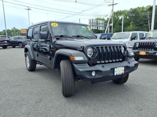 Black Clearcoat 2022 Jeep Wrangler Unlimited Sport