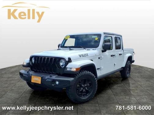 Bright White Clearcoat 2021 Jeep Gladiator Sport