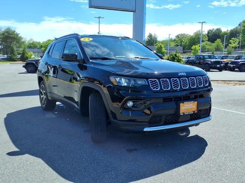 Diamond Black 2024 Jeep Compass Limited