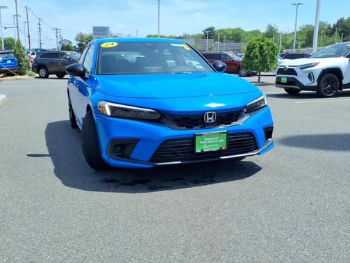 Boost Blue Pearl 2024 Honda Civic Sport
