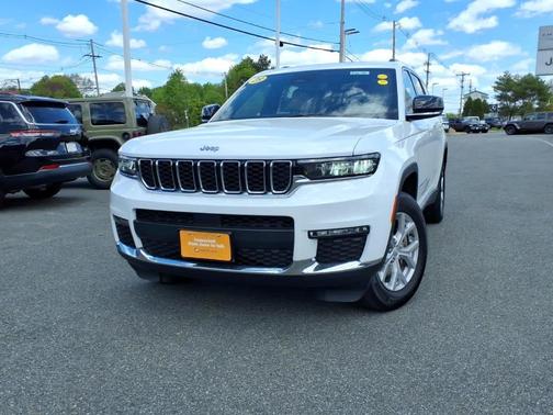 Bright White Clearcoat 2023 Jeep Grand Cherokee L Limited